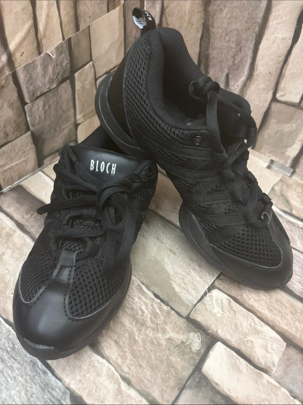 Bloch Black Athletic Dance Sneakers Sz 5.5